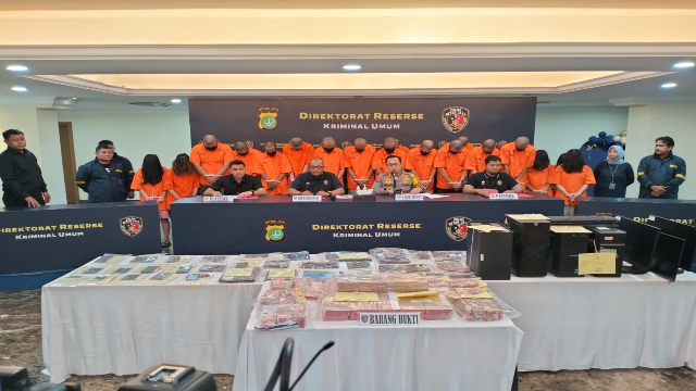 Polisi Bongkar Sindikat Judi Online Skala Besar